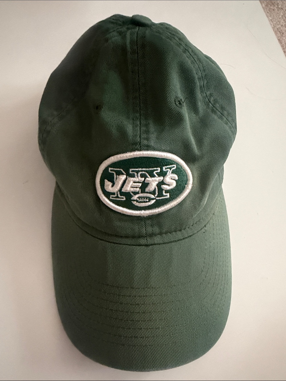 Reebok Green New York Jets Logo Baseball Cap